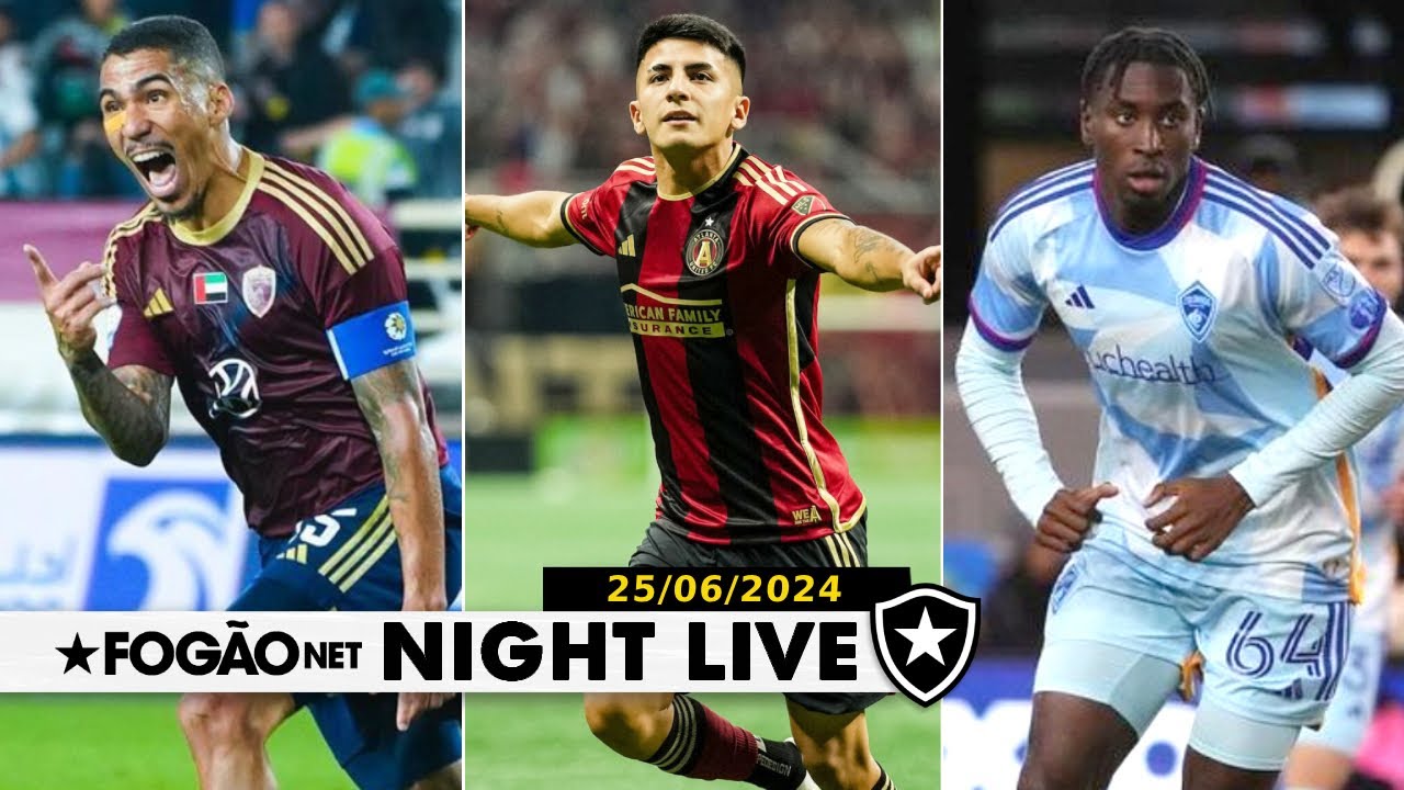 NIGHT LIVE | Allan, Almada, Bombito e o provável Botafogo contra o Red Bull Bragantino