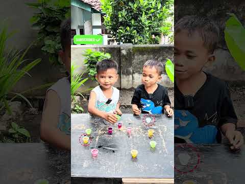 Riski vs Pahri, Jangan kasih tau jelly yang ditandai ya🤫 #trending #funny #shorts #challenge
