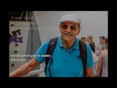 Franz seilt im Dülfersitz ab