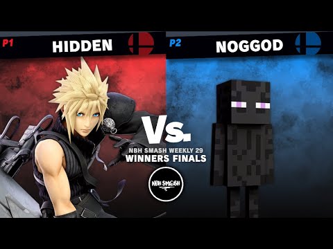 NBH Smash Ultimate 29 Winner Finals - Noggod (Steve & Incineroar) vs Hidden (Cloud)
