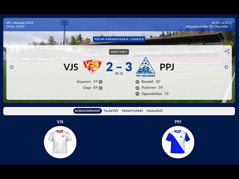 Jälkipelit SM-karsinta 2024 VJS - PPJ 28.3.2024