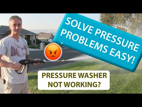 How to Solve the Pressure Washer pressure problems [Legacy Video]