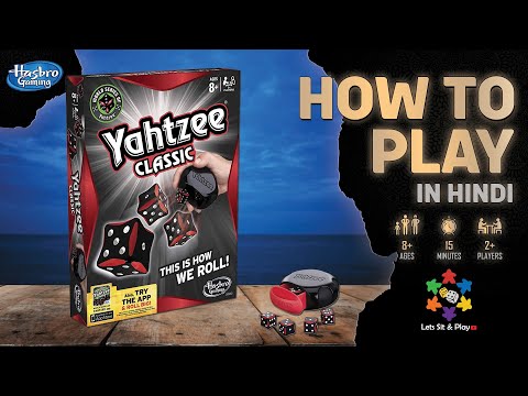 Yahtzee Classic | Dice Game | 8+ Ages | Hasbro Gaming | Let's Sit & Play - YouTube