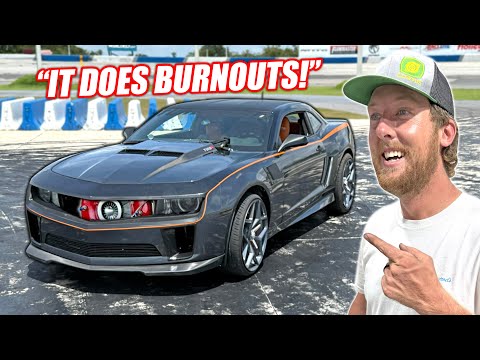 Our Jet Turbine Camaro RUNS AND DRIVES... It's Amazing!
