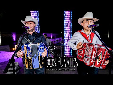 LEONEL EL RANCHERO Y COMANDO UNICO - EN VIVO - 2 PUñALES
