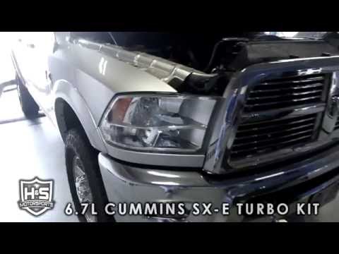 H&S Motorsports 6.7L Cummins SX-E Turbo Kit Dyno