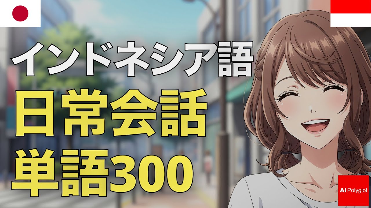インドネシア語日常会話単語300 | 音声学習 | リスニング練習 episode artwork