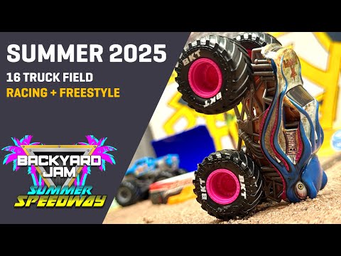 Backyard Jam: Summer Speedway [2025] | Diecast Monster Truck Racing