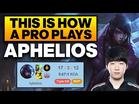 GHOST DESTROYING EUW SOLO QUEUE ON APHELIOS
