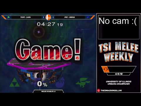[TSI Weekly] Thor + Zamu (G) vs. PRZ + Deegs (B) SSBM Doubles Loser's Semis