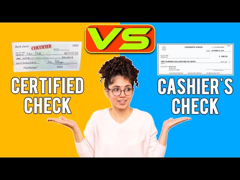 Certified Check vs Cashier's Check (What Is The Difference?)