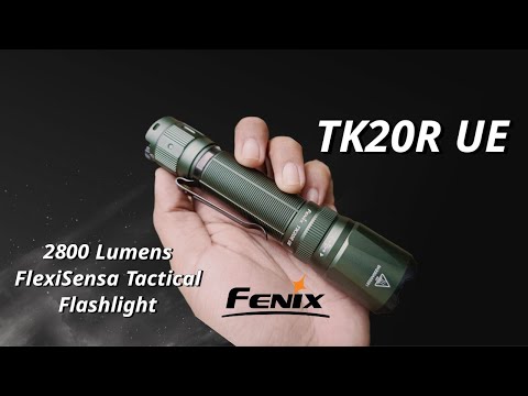 Fenix TK20R UE  Tactical Flashlight with FlexiSensa Switch