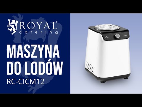 Video - Maszyna do lodów - 1,2 l 