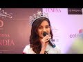 Fbb Colors Femina Miss Grand India 2019 Shivani Jadhav Visits Fbb Store In Raipur