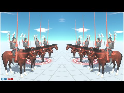Animal Revolt Battle Simulator - NEW UNIT HUSSAR vs ALL UNITS