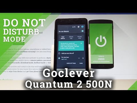 How to Enable Do Not Disturb on Goclever Quantum 2 500N - Do Not Disturb Settings