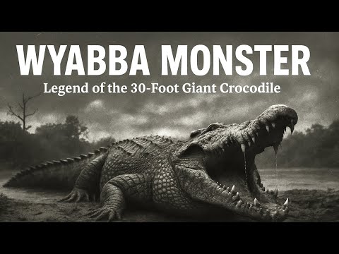 Wyabba Monster – Legend of the 30 Foot Giant Crocodile