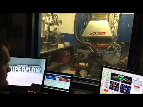 Dyno testing a Hemi at Ray Barton's Shop