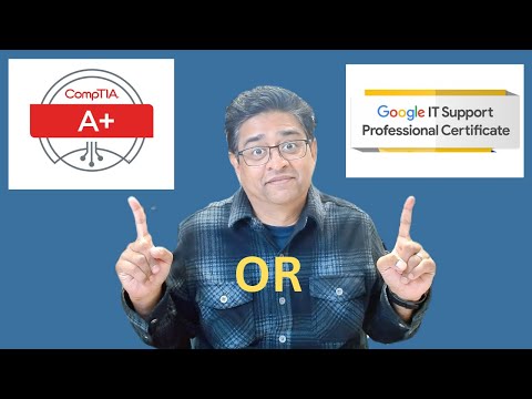 CompTIA A+ vs. Google IT Support Certificate | Cost, Duration, Job Market