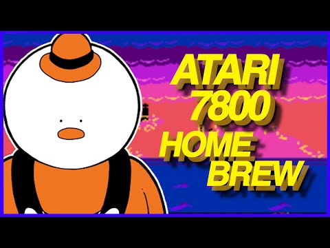 BEST ATARI 7800 HOMEBREW GAMES!!!