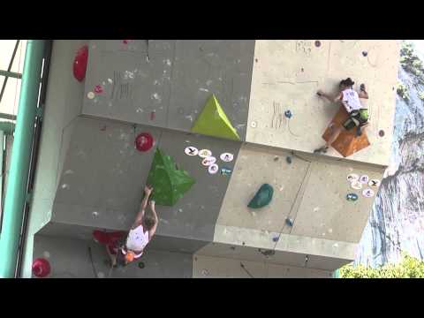 Rock Master 2013 - Lead Onsight: Magnus Midtboe & Mina Markovic