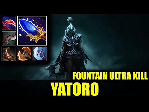 🔥 FOUNTAIN ULTRA KILL - Phantom Assassin GOD - YATORO - 29 kills - DOTA 2 Pro Game Highlights