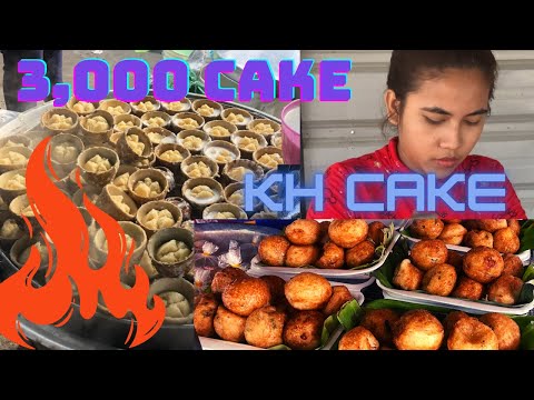 Very very!!! Beast Popular Khmer Cake 3,000 sold per day!!! Very Delicious around Olympic Market…