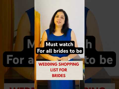 Bride Wedding shopping list #bridetobe #bridalshopping #shorts #budgetwedding #weddingshopping