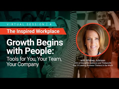 WorkProud® - Growth Begins with People: Tools for You, Your Team, Your Company with Whitney Johnson