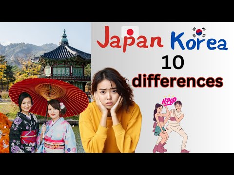10 differences between Japanese and Koreans,