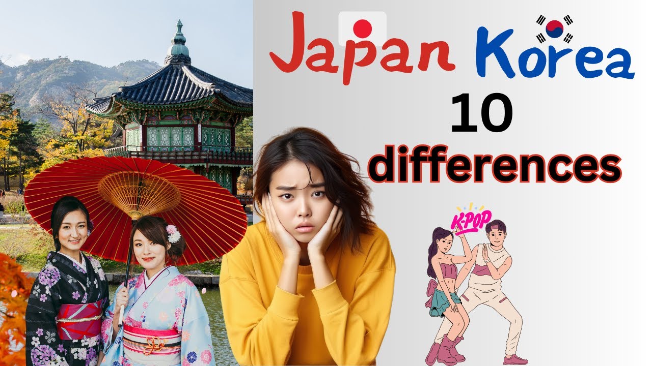 10 differences between Japanese and Koreans,