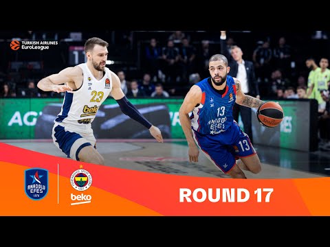 Efes-Fenerbahce | Round 17 Highlights | 2023-24 Turkish Airlines EuroLeague
