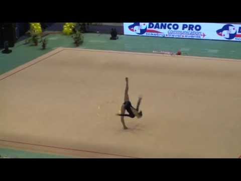 MAKSIMENKO Alina UKR Hoop Final | Rhythmic Gymnastic World Cup, Bucharest 2013