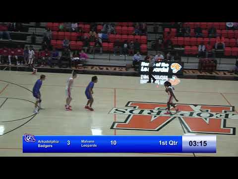 Boys' Basketball   Arkadelphia at Malvern Dec 21 2018