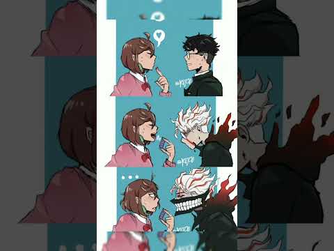 Momo and Okarun 💕😘 #cute #couple #animeedit #ayase #momo #okarun #dandadan