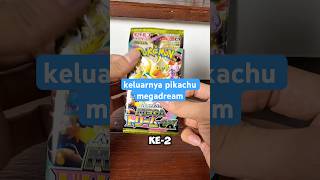 akhirnya dapet juga pikachu dari megadream! #pokemon #brewek #pikachu