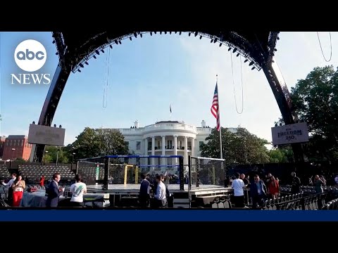 UFC preparations, security ramp up at White House