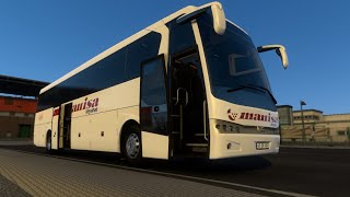 Euro Truck Simulator 2 TEMSA SAFIR II MANISA SEYAHAT IZMIR-MANISA