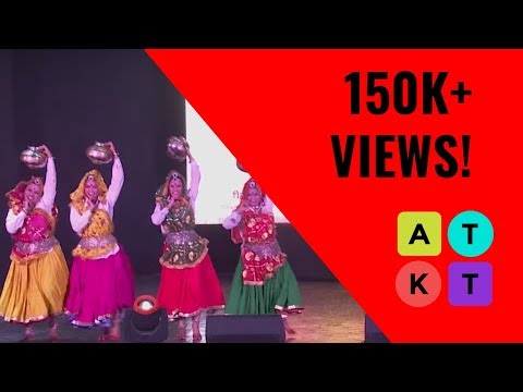 Spectacular Harvyanvi Folk Dance by Maitreyi College Students | Mecca 2017