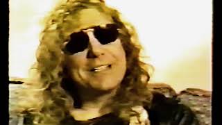 ROBERT PLANT 1993 MTV SPOTLIGHT FATE OF NATIONS -CALLING out TO YOU !!