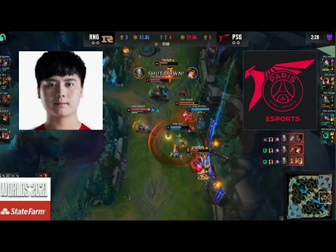 PSG Maple Tryndamere Quadrakill   RNG vs PSG Groups Day 1 Worlds 2021