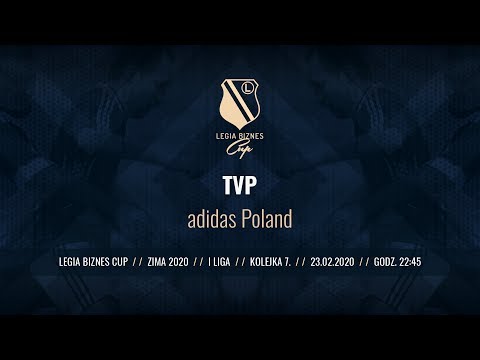 Skrót spotkania TVP - adidas Poland ( Legia Biznes Cup Zima 2020 )