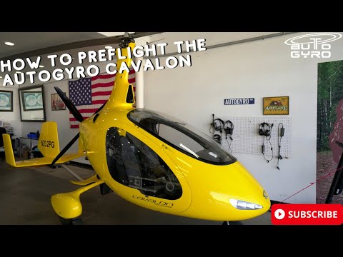 7. Essential Steps: Autogyro Cavalon Preflight Inspection