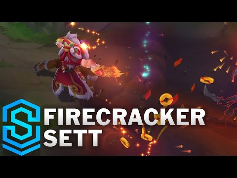 Firecracker Sett Skin Spotlight - Pre-Release - League of Legends