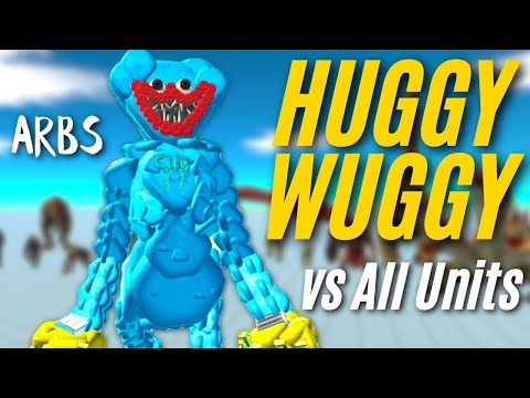 Huggy Wuggy vs All Units - Poppy Playtime in Animal Revolt Battle Simulator | ARBS