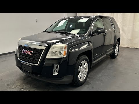 2015 GMC Terrain FWD 4dr SLE w/SLE-1 in Black for sale at Davis GMC Buick Lethbridge in Lethbridge, AB