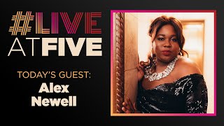 Broadway.com #LiveatFive with Alex Newell of ZOEY'S EXTRAORDINARY PLAYLIST video