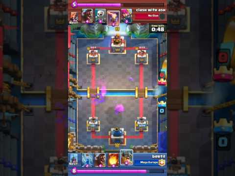 Beating Clash With Ash in Clash Royale