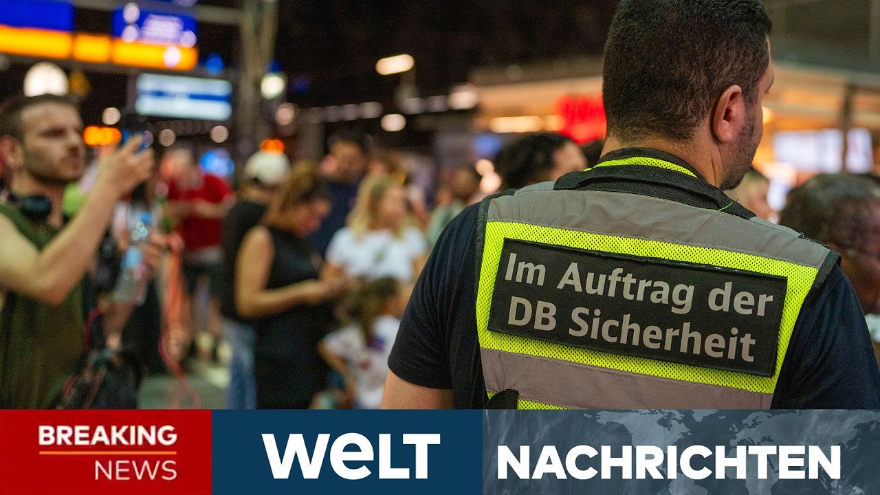 DEUTSCHE BAHN: Mega-Chaos wegen IT-Störung! Zugverkehr rollt langsam wieder an | WELT LIVE