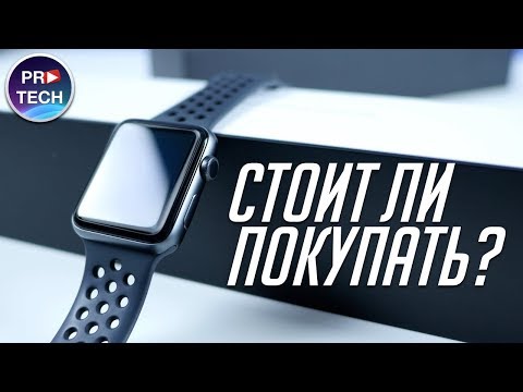 Смарт-часы Apple Watch Series 3 42mm Silver Aluminium Case with White - Видео